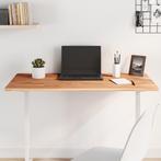 vidaXL Tafelblad rechthoekig 100x50x1,5 cm massief, Huis en Inrichting, Tafels | Eettafels, Verzenden, Nieuw