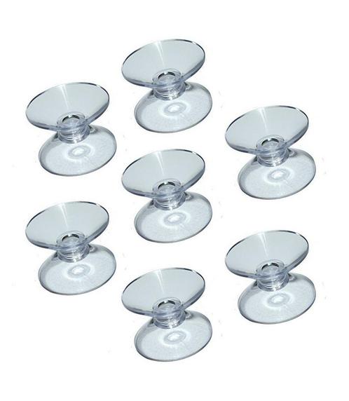 Set van 100 pvc zuignapjes (20 mm) dubbelzijdig, Doe-het-zelf en Verbouw, Gereedschap | Handgereedschap, Nieuw, Ophalen of Verzenden
