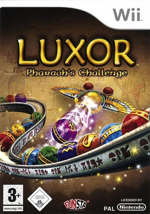 LUXOR Pharaohs Challenge (Nintendo Wii), Spelcomputers en Games, Games | Nintendo Wii, Gebruikt, Verzenden