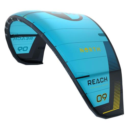 North Reach 2024 - Turquoise / 9m, Watersport en Boten, Kitesurfen, Ophalen of Verzenden