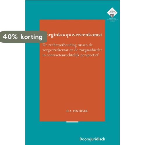 Zorginkoopovereenkomst / E.M. Meijers Instituut voor, Boeken, Wetenschap, Zo goed als nieuw, Verzenden