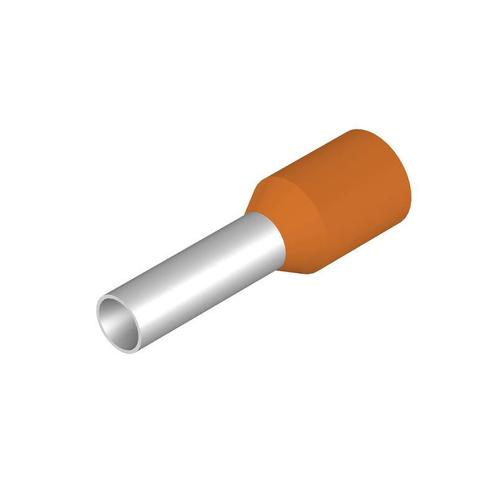 Oranje Draad Eindklem 4mm² Geïsoleerde Terminal - 9021100000, Doe-het-zelf en Verbouw, Elektra en Kabels, Overige typen, Nieuw