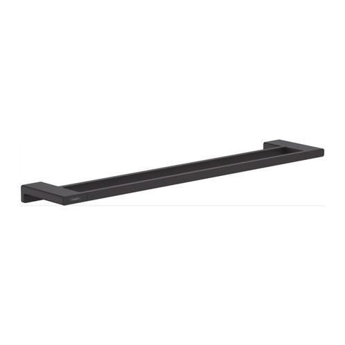Dubbel Handdoekrek AddStoris HansGrohe 64,8 cm Mat Zwart, Doe-het-zelf en Verbouw, Sanitair, Bad, Nieuw, Ophalen of Verzenden