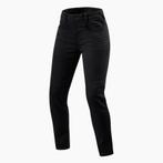 REVIT! Jeans Maple 2 Ladies SK Black Motorcycle Jeans, Motoren, Kleding | Motorkleding, Nieuw met kaartje, REV'IT!, Verzenden