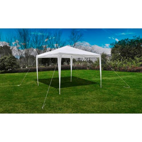 vidaXL Tuinprieel met piramidedak 3x3 m, Tuin en Terras, Partytenten, Nieuw, Verzenden