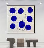 Stefanie Raus - Blue Bubbles I 921 XXL, Antiek en Kunst