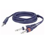 DAP FL32150 Mono Jack - 2x Mono Jack kabel 1.5m, Muziek en Instrumenten, Kabels en Stekkers, Verzenden, Nieuw