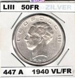 België. Leopold III. 50 Francs 1940VL/FR morin 447A + 447B