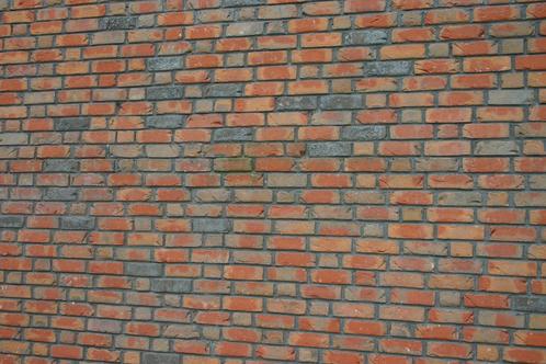 Eurosteen Rood paars Gereduceerd 4084 Dikformaat, Doe-het-zelf en Verbouw, Metselstenen, Verzenden