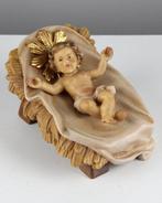 Lepi - Val Gardena - Snijwerk, Kerstgroep figuur - 7 cm -