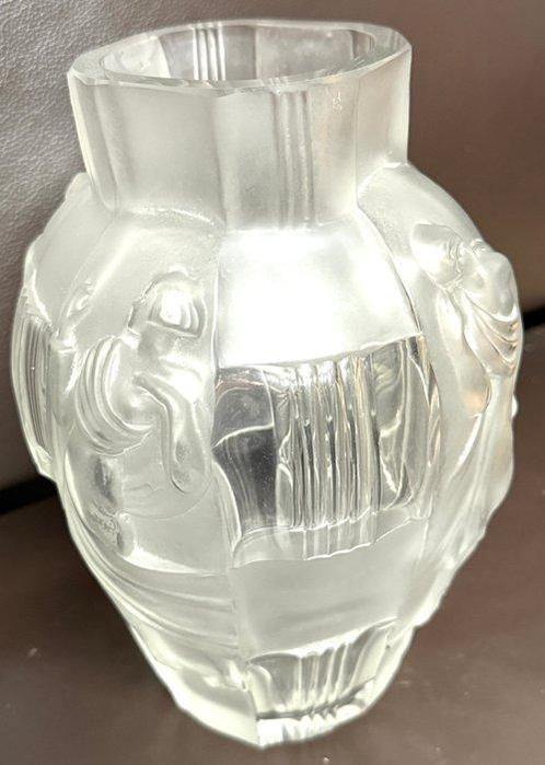 Curt Schlevogt - Vaas - Glas - Bohemen Art Deco Ingrid, Antiek en Kunst, Antiek | Glas en Kristal