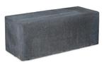 Rockwood® Betonnen Zitbank Recht Antraciet 1.00m, Tuin en Terras, Ophalen of Verzenden, Nieuw, Hout