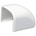 Tecnosystemi Optima afdek/eindkap TC100 Zuiverwit RAL901..., Nieuw