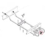 AL-KO Draaiknop M12 EH1 Reservewielhouder, Ophalen of Verzenden, Nieuw
