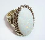 Ring - 14 karaat Geel goud - 10.30ct. tw. Opaal - Maat 53 is, Sieraden, Tassen en Uiterlijk, Ringen, Nieuw