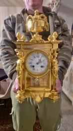 Pendule Lodewijk XVI-stijl - Verguld brons - 1850-1900 -, Antiek en Kunst, Antiek | Klokken