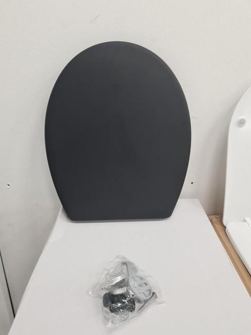 Toiletzitting Wiesbaden Malta One Touch Softclose Mat Zwart, Doe-het-zelf en Verbouw, Sanitair, Nieuw, Ophalen of Verzenden