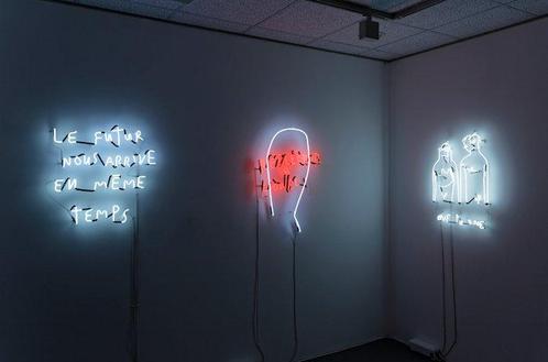 Sylvain Barberot - Le futur nous arrive en même temps, Antiek en Kunst, Kunst | Schilderijen | Modern