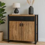 Mangohouten Kast Britt 100 cm, Verzenden, Nieuw