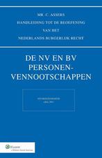 Asser NV en BV Personenvennootschappen - Studenteneditie, Boeken, Nieuw, Verzenden