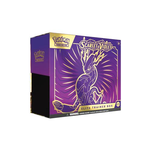 Pokémon - Scarlet & Violet Base Elite Trainer Box Miraidon, Hobby en Vrije tijd, Verzamelkaartspellen | Pokémon