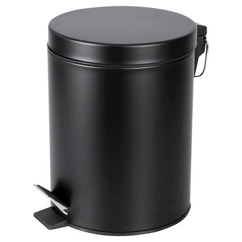 Pedaalemmer Differnz Soft Close Deksel 5 Liter Mat Zwart, Doe-het-zelf en Verbouw, Sanitair, Ophalen of Verzenden
