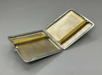 Sigarettendoos - .800 zilver - Zilveren vergulde kast (92, Nieuw