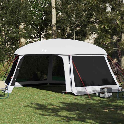 vidaXL Zwembadtent met uitneembare buiten- gaaswanden, Caravans en Kamperen, Tenten, Nieuw, tot en met 2, Verzenden