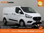 Ford Transit Custom Bestelbus L2 H1 2021 Diesel, Auto's, Zwart, Wit, Nieuw, Dealer onderhouden