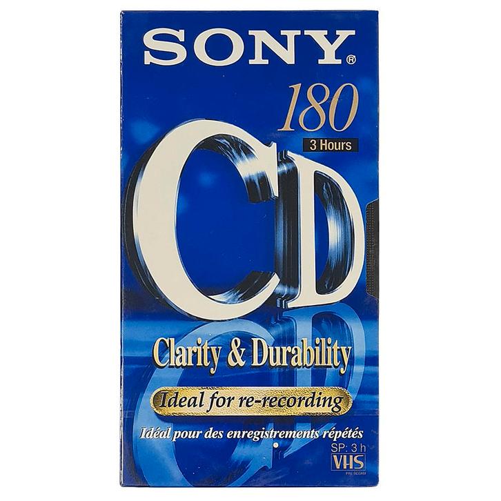 Sony E-180 CD VHS Videoband / Videocassette 180 Minuten (PAL, Audio, Tv en Foto, Fotografie | Fotostudio en Toebehoren, Nieuw