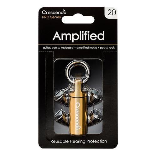 Crescendo Pro Amplified 20 - muziekoordoppen, Doe-het-zelf en Verbouw, Gehoorbeschermers, Nieuw, Verzenden