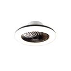 Plafondventilator zwart incl. LED met afstandsbediening -, Nieuw, Kunststof, Design