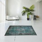 Prachtige turquoise vintage - Vloerkleed - 206 cm - 115 cm -, Nieuw