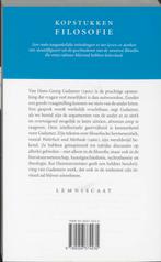 Gadamer / Kopstukken Filosofie 9789056374235, Verzenden, Gelezen, Kai Hammermeister