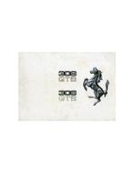 1977 FERRARI 308 GTS GTB BROCHURE 147/77, Boeken, Auto's | Folders en Tijdschriften, Nieuw, Ferrari, Author