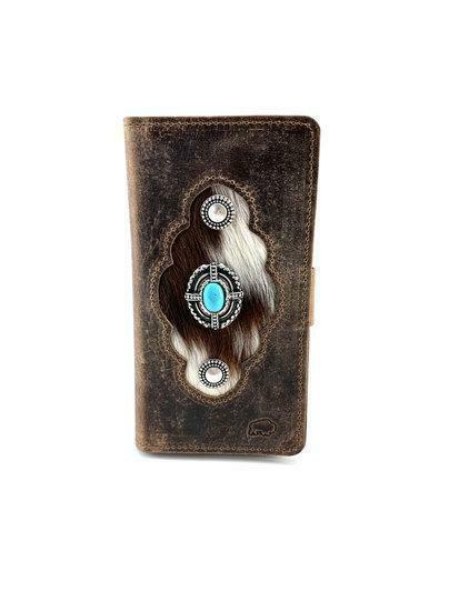 Koeienhuid telefoonhoesje met RFID-SAVE, Sieraden, Tassen en Uiterlijk, Tassen | Damestassen, Verzenden