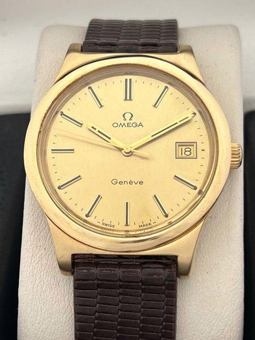 Omega - Zonder Minimumprijs - Geneve Vintage Cal.1030 -, Sieraden, Tassen en Uiterlijk, Horloges | Heren