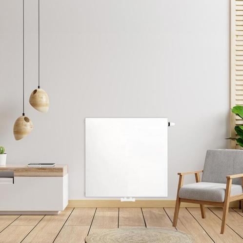 H60 x B60 T33 - Paneelradiator C8 vlakke voorzijde Wit, Doe-het-zelf en Verbouw, Verwarming en Radiatoren, Ophalen of Verzenden