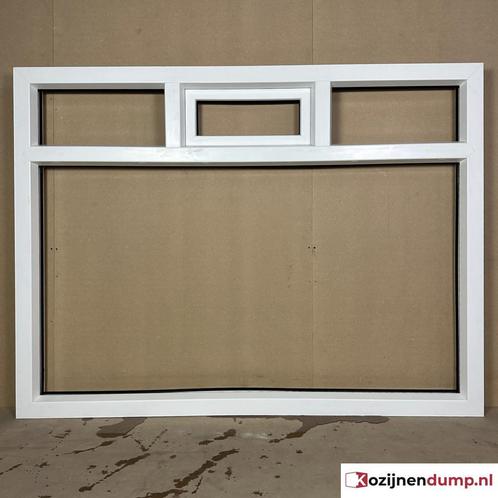 Kunststof draai/kiepraam A338 - 207,6cm x 156,0cm (bxh), Doe-het-zelf en Verbouw, Kozijnen en Schuifpuien, Nieuw, Kunststof, Raamkozijn