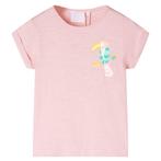 vidaXL Kindershirt 104 lichtroze, Kinderen en Baby's, Verzenden, Nieuw