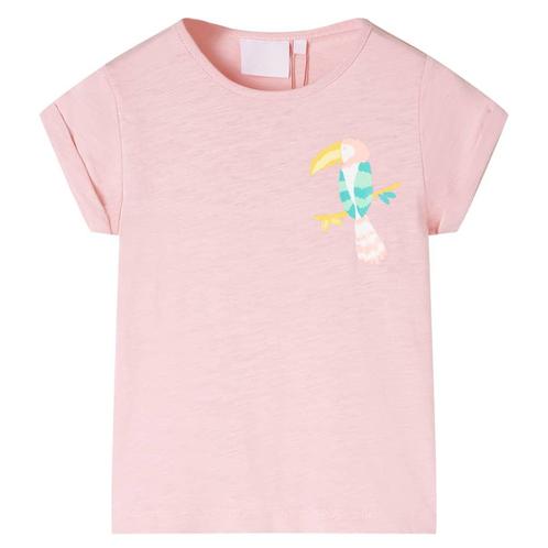 vidaXL Kindershirt 104 lichtroze, Kinderen en Baby's, Kinderkleding | Overige, Nieuw, Verzenden