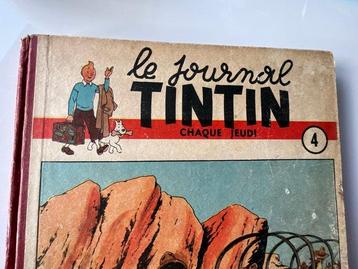 Recueil Nr 4 du Journal de Tintin - 1947/1948 -Fascicules beschikbaar voor biedingen