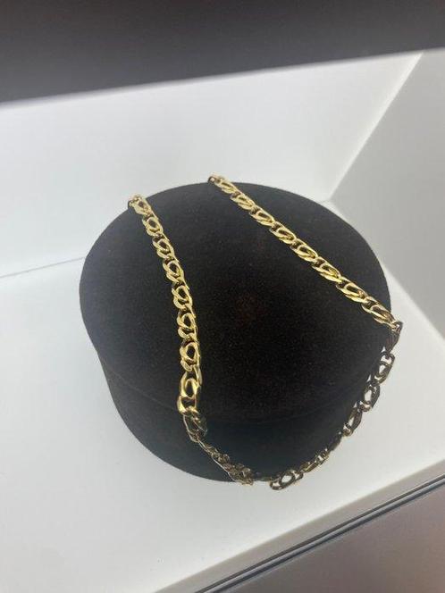 Halsketting - 18 karaat Geel goud - Vogeloog ketting, Sieraden, Tassen en Uiterlijk, Kettingen