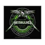 Metallica Beer Label Patch officiële merchandise, Verzamelen, Ophalen of Verzenden, Nieuw, Kleding