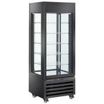 Diamond Koel-/vriesvitrine | 440L | Zwart | Geforceerd | 6 N, Ophalen of Verzenden, Nieuw