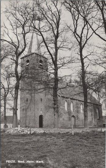 PEIZE - Ned. Herv. Kerk, Verzamelen, Ansichtkaarten | Nederland, Verzenden