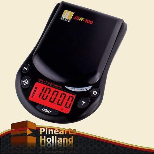 JScale JSR100 Pocket Balans - Zakweegschaal (100g x 0.01g), Doe-het-zelf en Verbouw, Weegschalen, Precisieweegschaal, Nieuw, Minder dan 50 kg