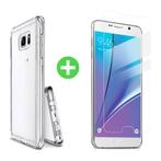 Samsung Galaxy Note 5 Transparant TPU Hoesje + Screen, Verzenden, Nieuw
