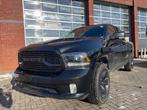 Dodge Ram 1500 5.7 V8 Crew Cab 57 Sport juli 2018 tweede ei, Auto's, Dodge, Zwart, Nieuw, Lease, Financial lease