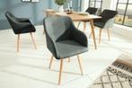 Retro design stoel SCANDINAVIA MEESTERSTUK grijs met, Huis en Inrichting, Stoelen, Ophalen of Verzenden, Nieuw